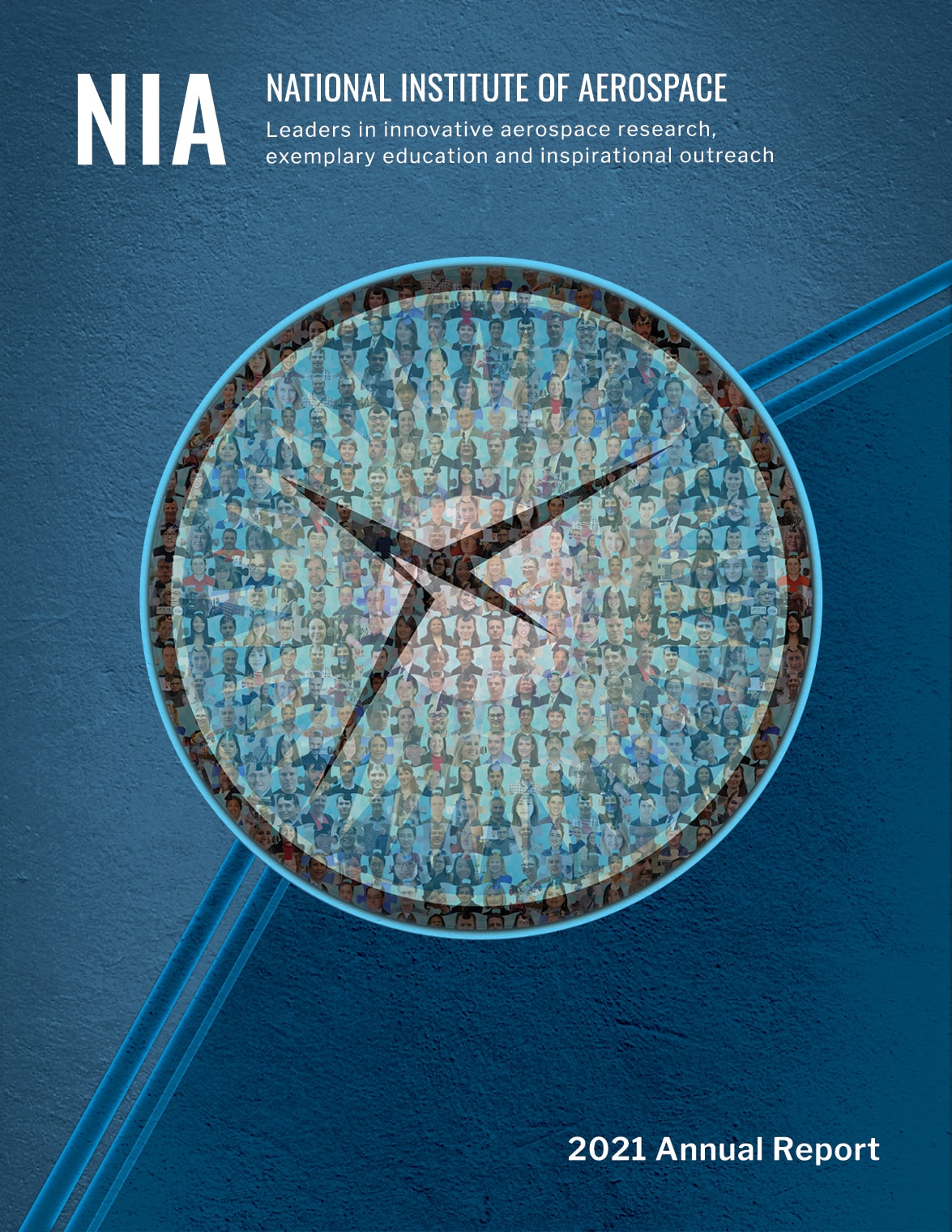 2021 National Institute of Aerospace annual report front cover